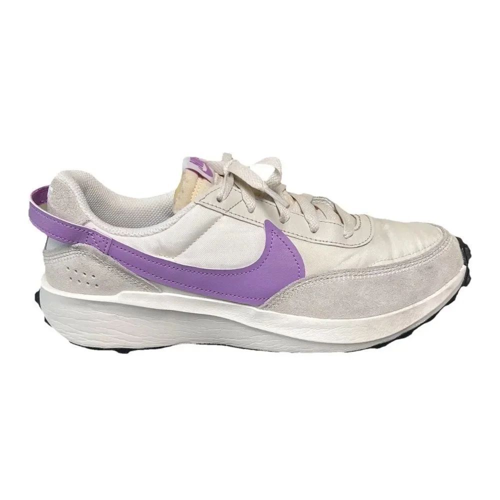 Nike Waffle Debut Women's Sail White/Lilac Retro Style Sneakers Sz 10